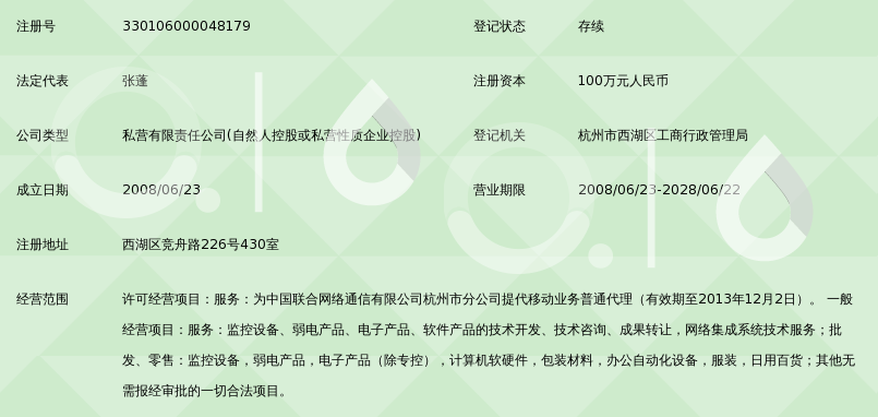 杭州霍尼特科技_360百科 通信业务代理